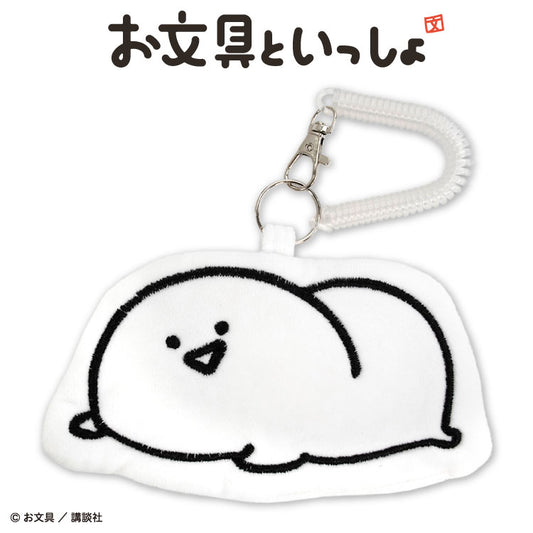 お文具といっしょ コラボ ダイカットパスケース