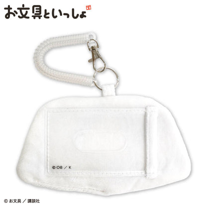 お文具といっしょ コラボ ダイカットパスケース