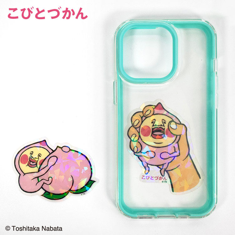 こびとづかん コラボ ステッカー(クリア)