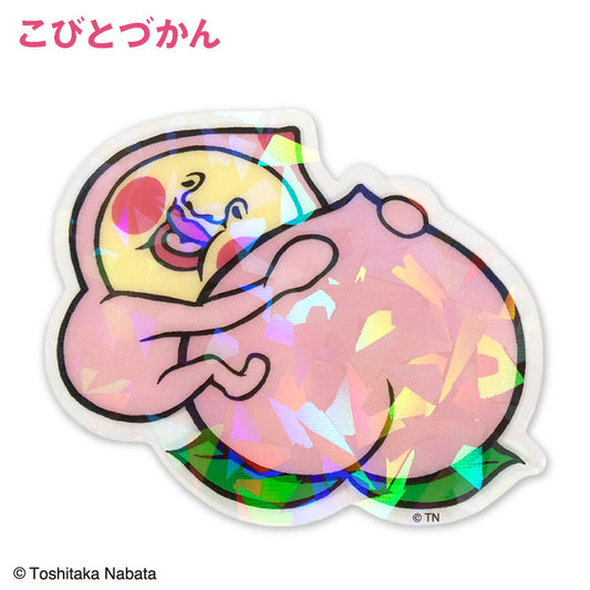 こびとづかん コラボ ステッカー(クリア)