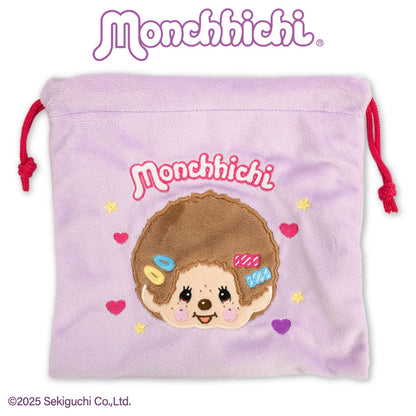 モンチッチ コラボ ふわふわ巾着