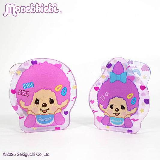 モンチッチ コラボ アクリルスタンドクリップ2P