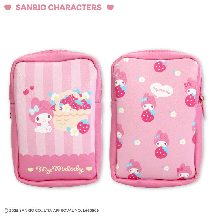 サンリオキャラクターズ シンプルかわいい リップポーチ