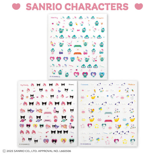 【予約販売】サンリオキャラクターズ シンプルかわいい ネイルパーツシール