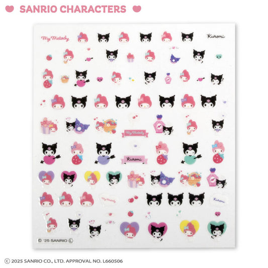 【予約販売】サンリオキャラクターズ シンプルかわいい ネイルパーツシール