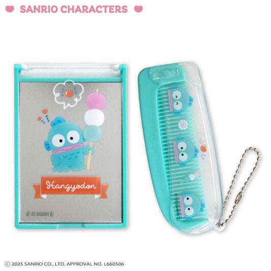【予約販売】サンリオキャラクターズ シンプルかわいい ミラー＆コーム