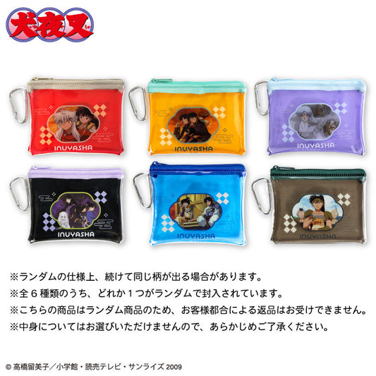 【予約販売】犬夜叉 コラボ ランダムクリアフラットポーチ