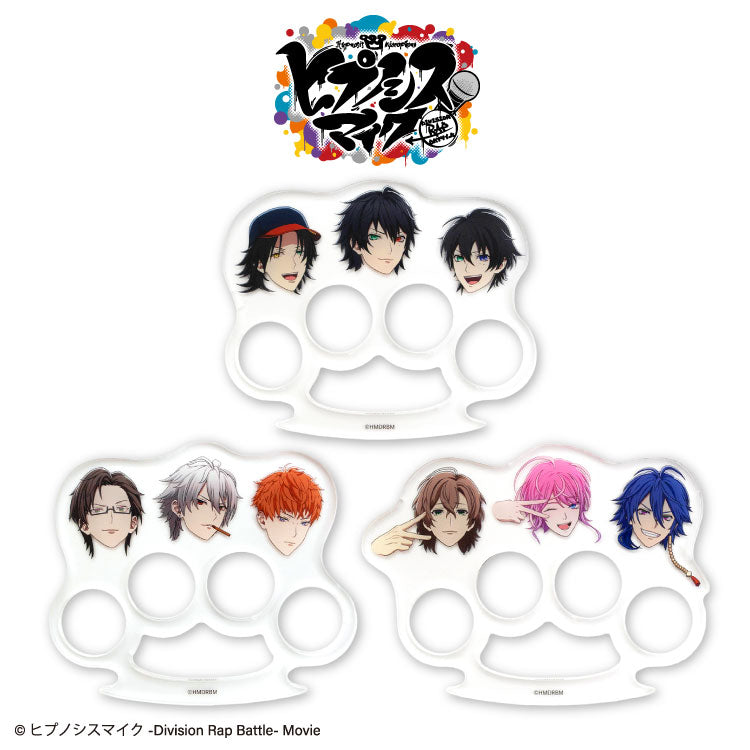 【予約販売】ヒプノシスマイク コラボ 3連アクリルリング 第一弾