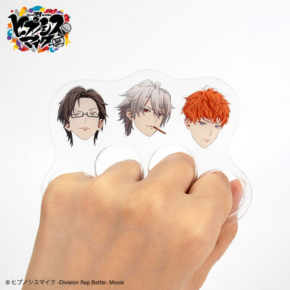 【予約販売】ヒプノシスマイク コラボ 3連アクリルリング 第一弾