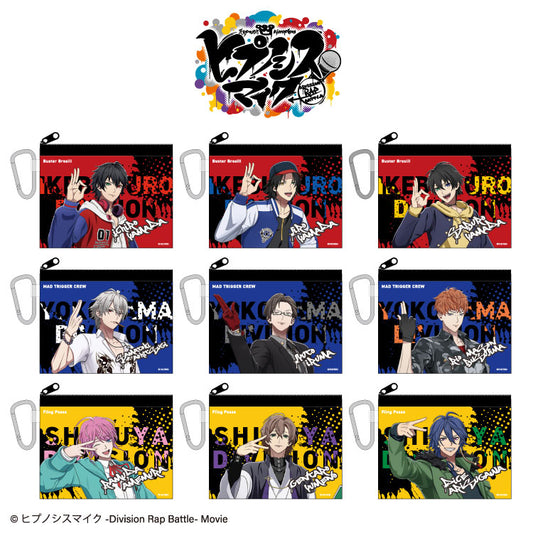 【4月再入荷分】ヒプノシスマイク コラボ ランダムフラットポーチ 第一弾