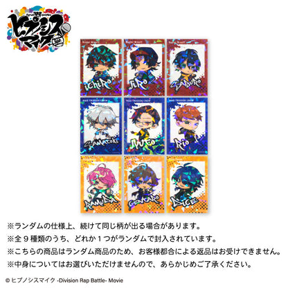 【4月再入荷分】ヒプノシスマイク コラボ ランダムステッカー(クリア) 第一弾