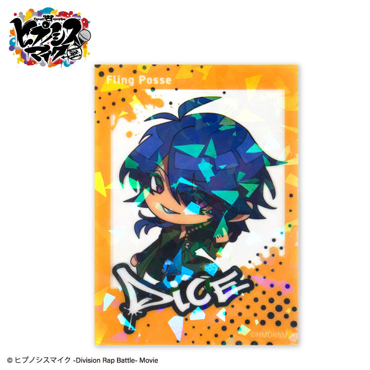 【4月再入荷分】ヒプノシスマイク コラボ ランダムステッカー(クリア) 第一弾