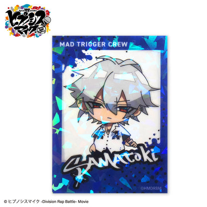 【4月再入荷分】ヒプノシスマイク コラボ ランダムステッカー(クリア) 第一弾