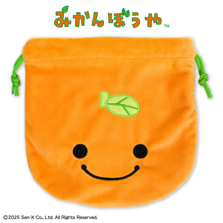 【予約販売】みかんぼうや コラボ ふわふわ巾着