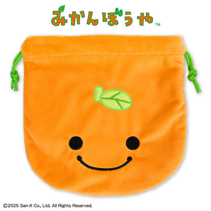 【予約販売】みかんぼうや コラボ ふわふわ巾着