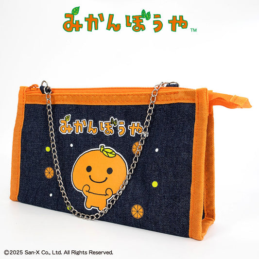 【予約販売】みかんぼうや コラボ デニムポーチ