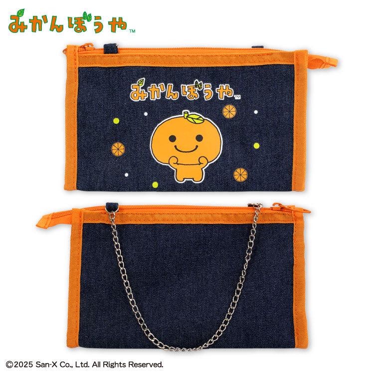 【予約販売】みかんぼうや コラボ デニムポーチ