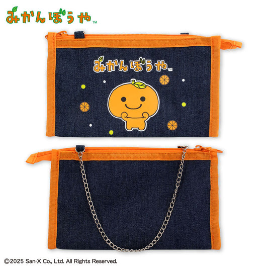 【予約販売】みかんぼうや コラボ デニムポーチ