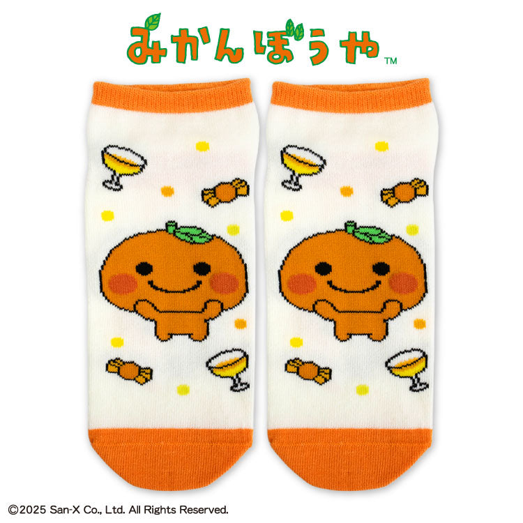 【予約販売】みかんぼうや コラボ アンクルソックス