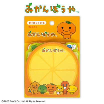 【予約販売】みかんぼうや コラボ ダイカットメモ