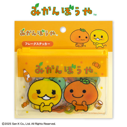 【予約販売】みかんぼうや コラボ フレークステッカー