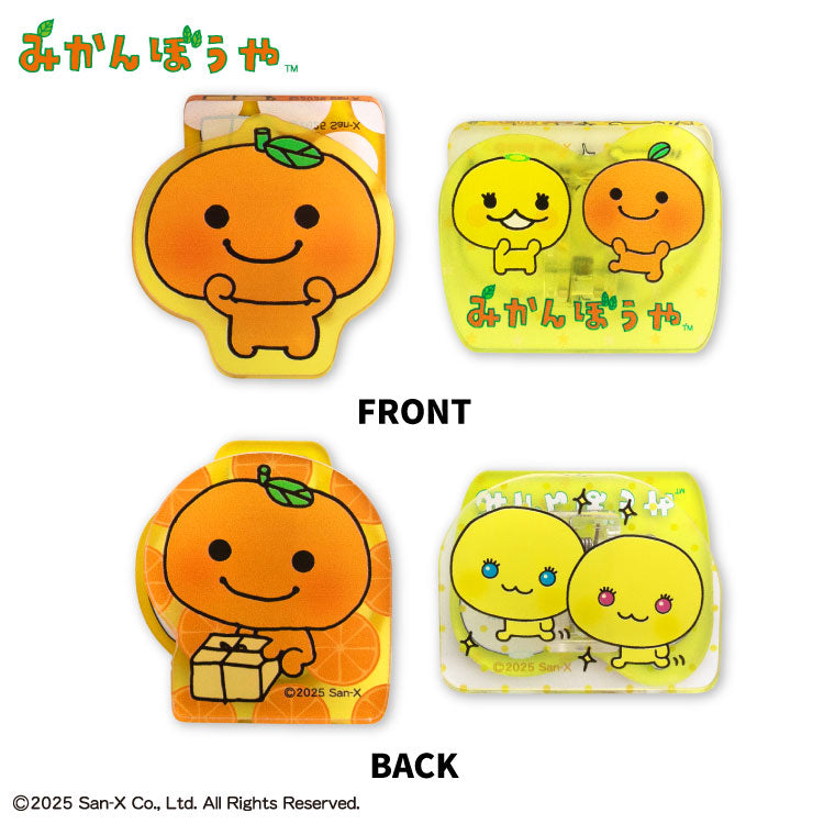 【予約販売】みかんぼうや コラボ アクリルスタンドクリップ2P