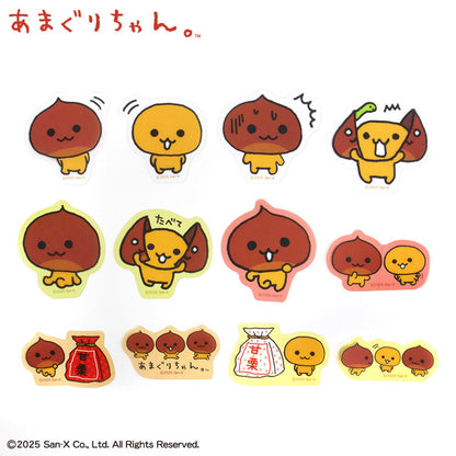 【予約販売】あまぐりちゃん コラボ フレークステッカー
