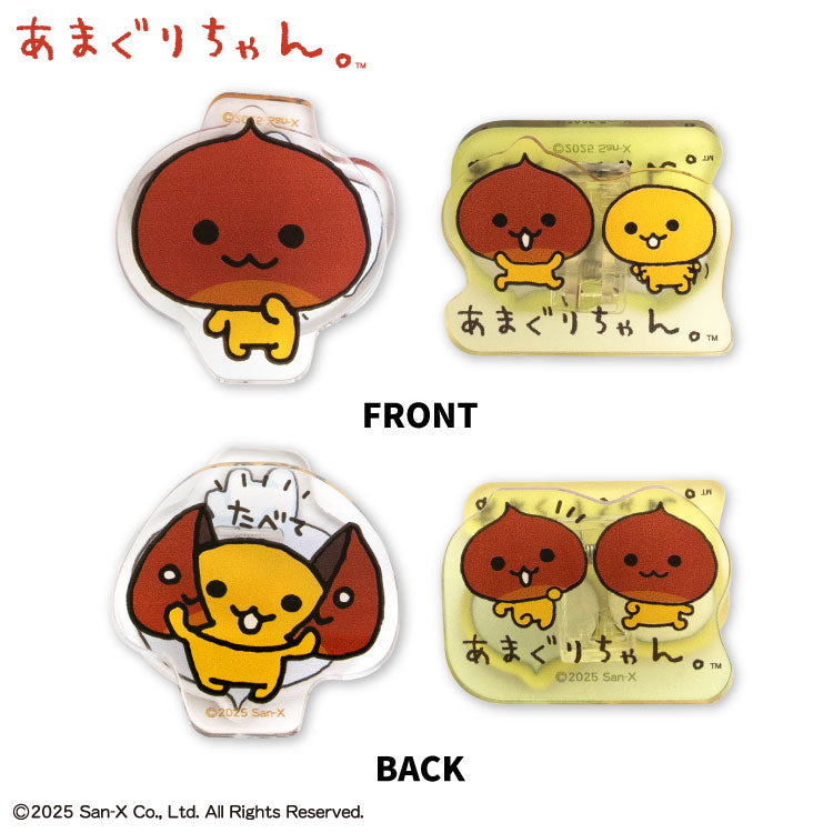 【予約販売】あまぐりちゃん コラボ アクリルスタンドクリップ2P