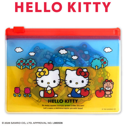 【予約販売】ハローキティ＆タイニーチャム フレークステッカー