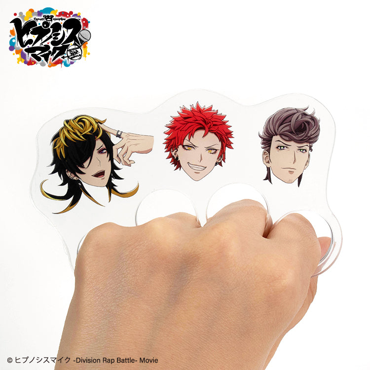 【4月再入荷分】ヒプノシスマイク コラボ 3連アクリルリング 第二弾