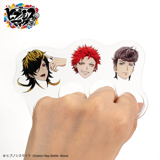 【4月再入荷分】ヒプノシスマイク コラボ 3連アクリルリング 第二弾