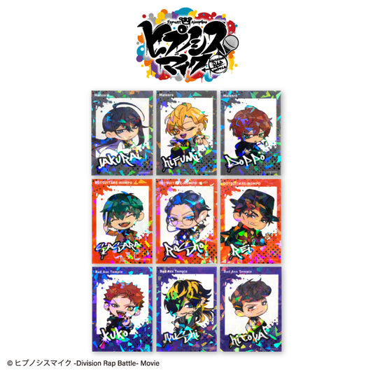 【4月再入荷分】ヒプノシスマイク コラボ ランダムステッカー(クリア) 第二弾