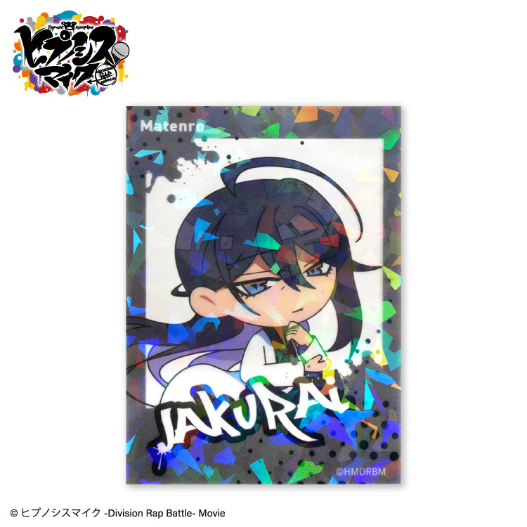 【4月再入荷分】ヒプノシスマイク コラボ ランダムステッカー(クリア) 第二弾