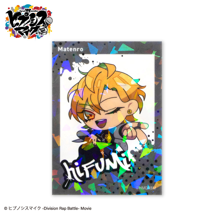 4月再入荷分】ヒプノシスマイク コラボ ランダムステッカー(クリア) 第