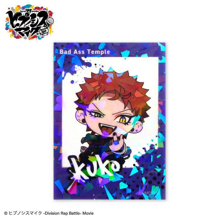 【4月再入荷分】ヒプノシスマイク コラボ ランダムステッカー(クリア) 第二弾