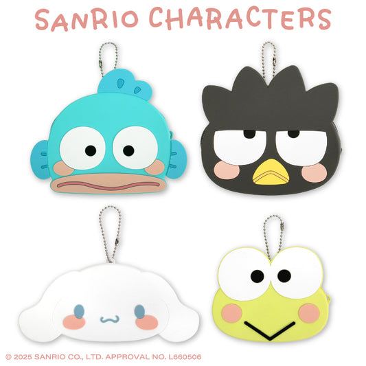 【予約販売】サンリオキャラクターズ ゆるっとシンプル シリコンコインケース