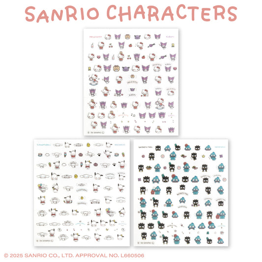 【予約販売】サンリオキャラクターズ ゆるっとシンプル ネイルパーツシール