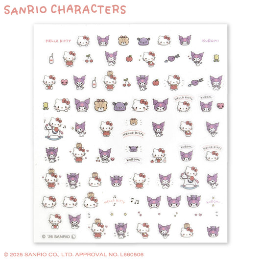 【予約販売】サンリオキャラクターズ ゆるっとシンプル ネイルパーツシール