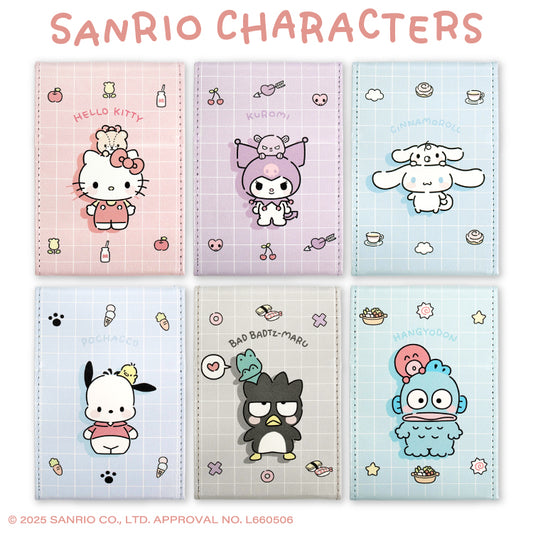 【予約販売】サンリオキャラクターズ ゆるっとシンプル 折り畳みミラー