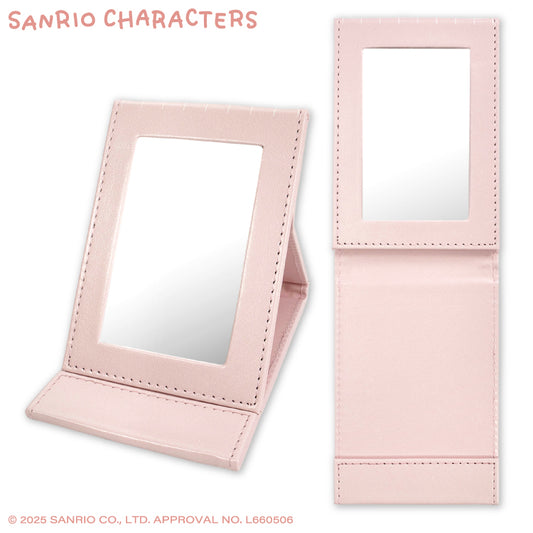 【予約販売】サンリオキャラクターズ ゆるっとシンプル 折り畳みミラー