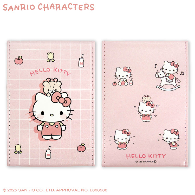 サンリオキャラクターズ ゆるっとシンプル 折り畳みミラー