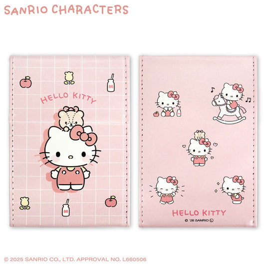 【予約販売】サンリオキャラクターズ ゆるっとシンプル 折り畳みミラー