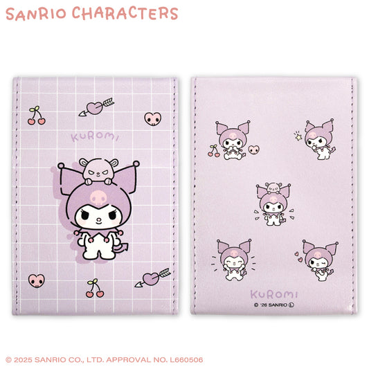 【予約販売】サンリオキャラクターズ ゆるっとシンプル 折り畳みミラー