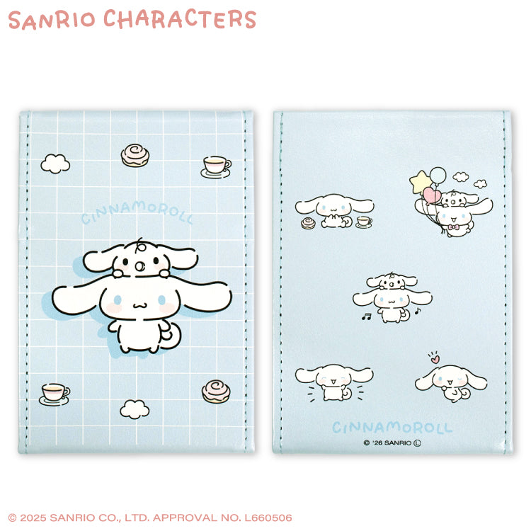 サンリオキャラクターズ ゆるっとシンプル 折り畳みミラー