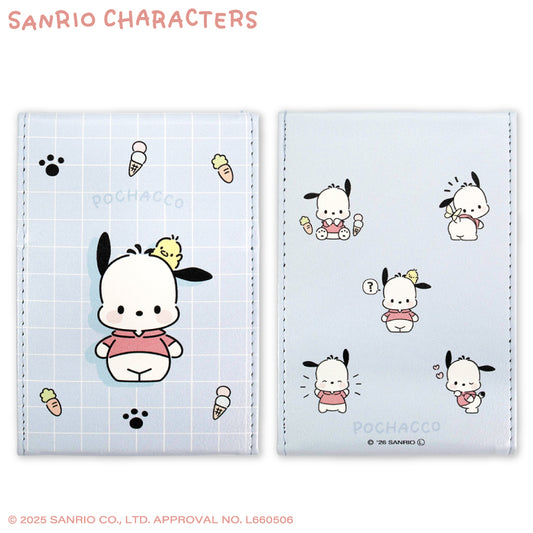 【予約販売】サンリオキャラクターズ ゆるっとシンプル 折り畳みミラー