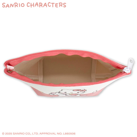 【予約販売】サンリオキャラクターズ ゆるっとシンプル 台形ポーチ