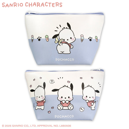 【予約販売】サンリオキャラクターズ ゆるっとシンプル 台形ポーチ