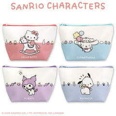 【予約販売】サンリオキャラクターズ ゆるっとシンプル 台形ポーチ