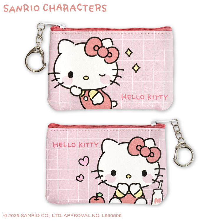 【予約販売】サンリオキャラクターズ ゆるっとシンプル ミニフラットポーチ