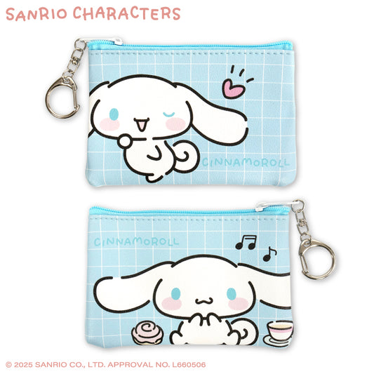 【予約販売】サンリオキャラクターズ ゆるっとシンプル ミニフラットポーチ